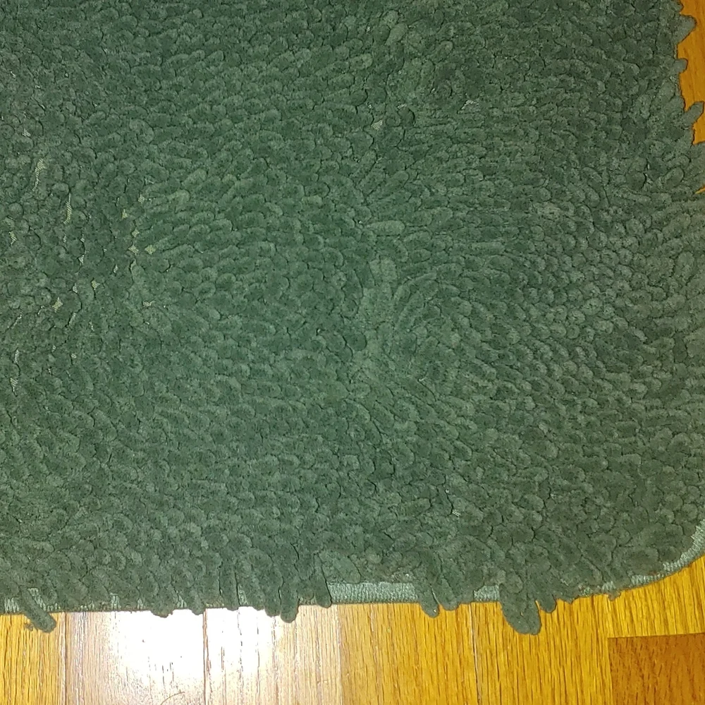 Dark Green Bathroom Rug Small Bath Mat 17